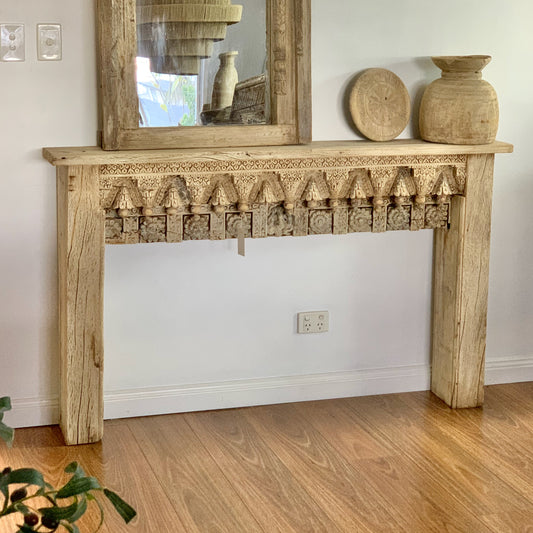 Vintage Indian Carved Console (239369)