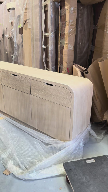 Sorrento | Reclaimed Elm Sideboard 210cm|  Natural Elm